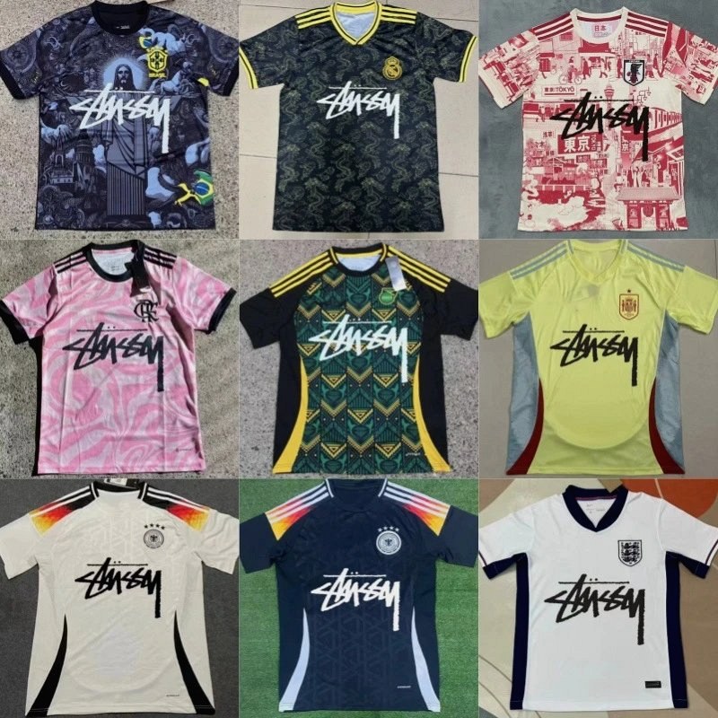 Stussy Multicolor T-Shirt Collection in S–XXL With a Boxy Cut