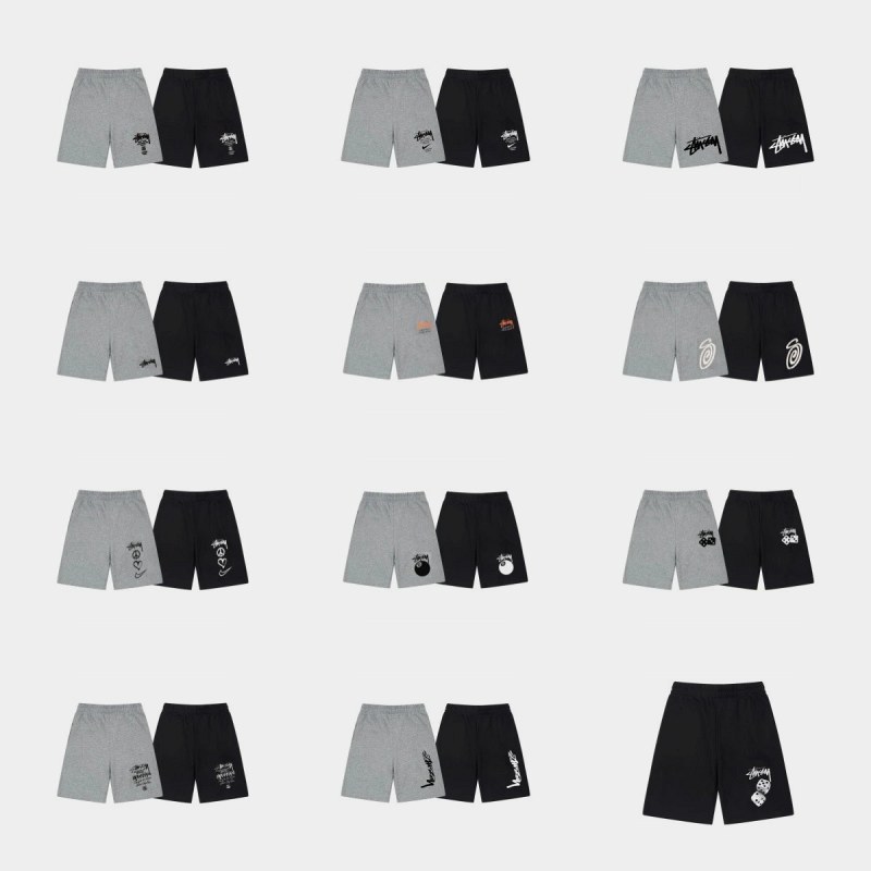 Stussy multicolor sweatpants collection
