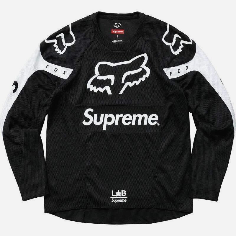 Supreme Retro-Style Black Sports Jersey in Breathable Polyester