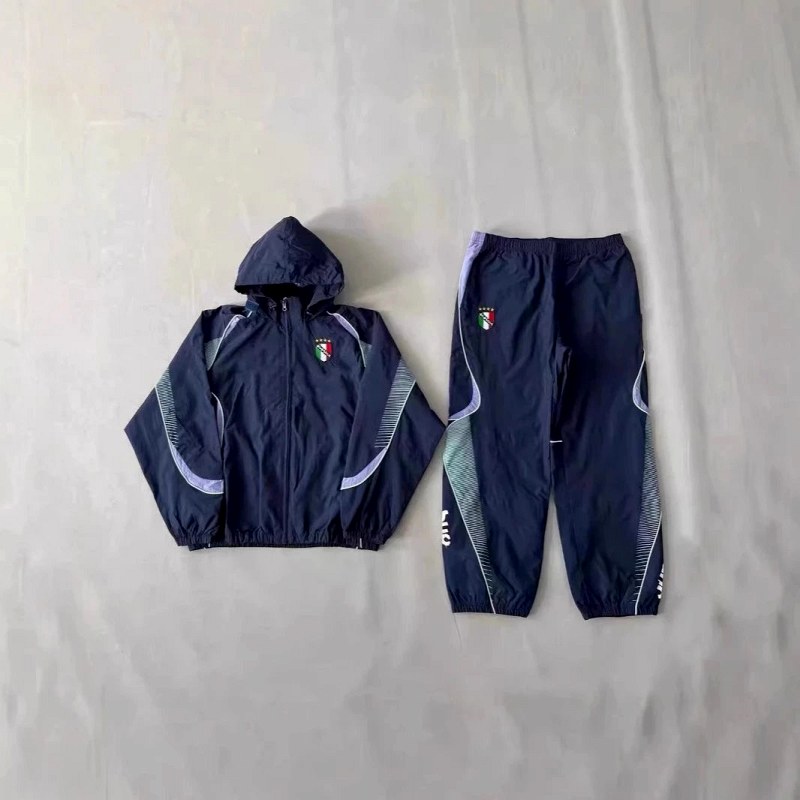 Supreme × Umbro sweatpants in a polyester blend with a water-resistant, windproof finish