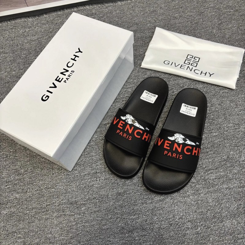 Givenchy Gray Slides: Casual Couple-Style Slides in Sizes 35–45