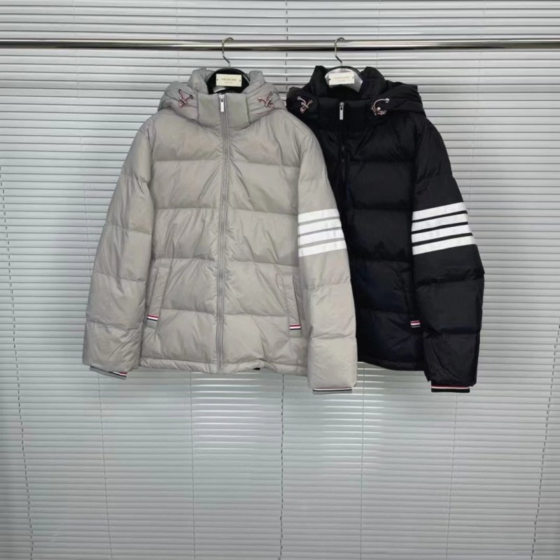 Thom Browne multicolor puffer jacket collection