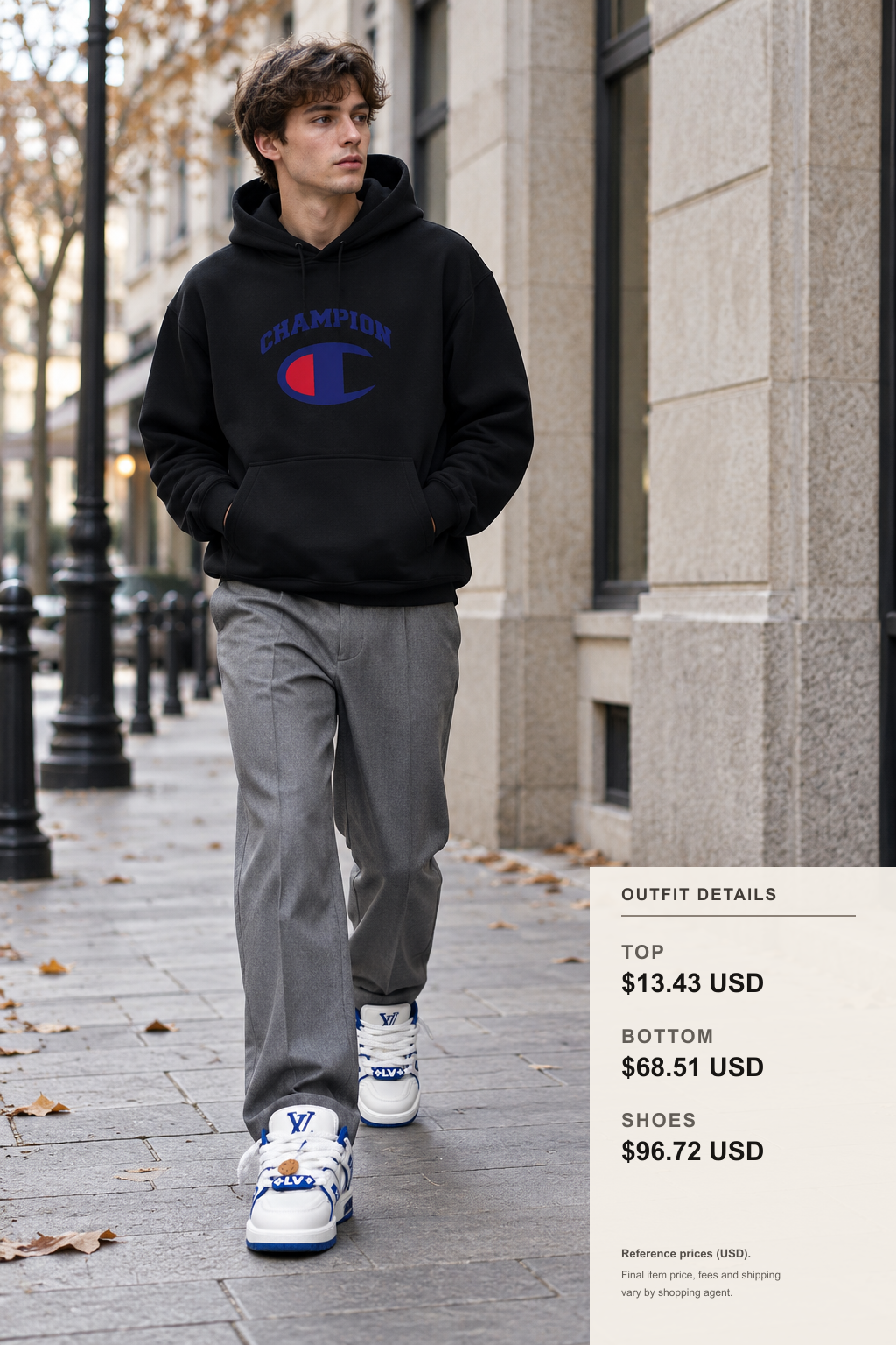 Champion Winter Hoodie Color Guide outfit 1 full-body street style for fashionreps