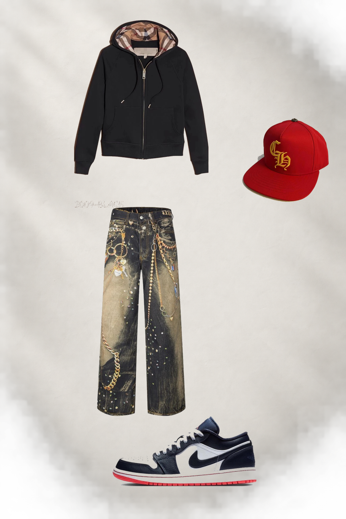 fashionreps Tracksuit OOTD verified product outfit collage for fashionreps