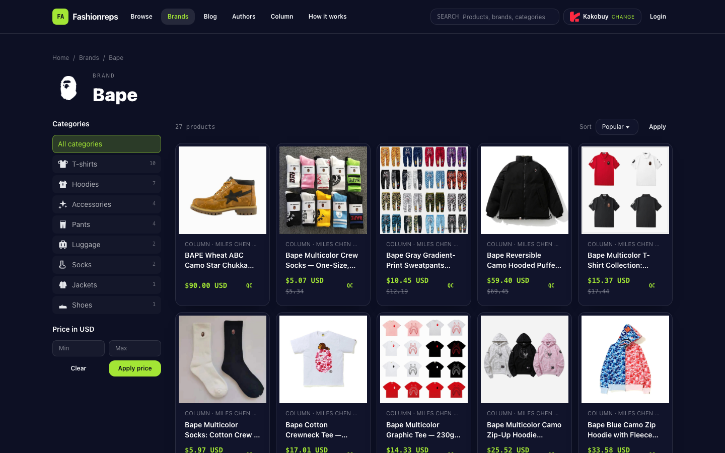 Bape Coupon Not Working: Checkout Checks featured image for fashionreps