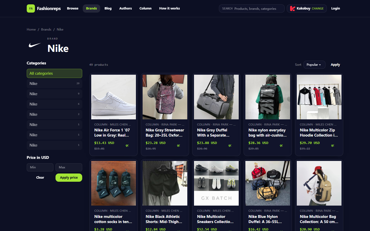 nike fashionreps Sneaker Cost Checklist featured image for fashionreps